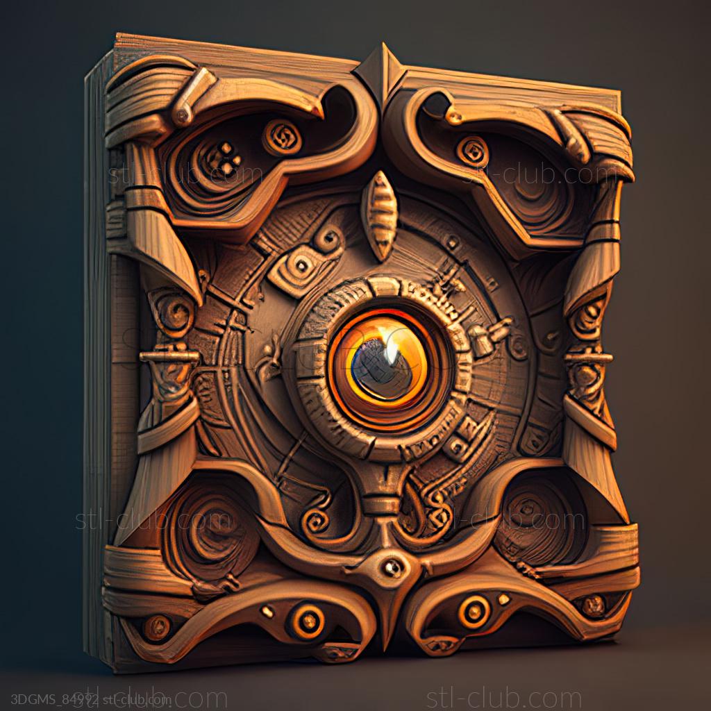 Игра Hearthstone The Boomsday Project, Игры 3D модель для ЧПУ: STL / MAX  (obj)